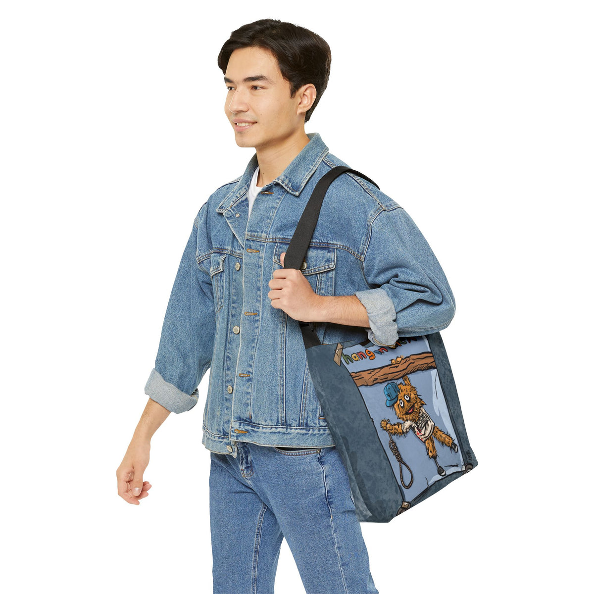 Hang on Alex official 2mex Adjustable Tote Bag (AOP)