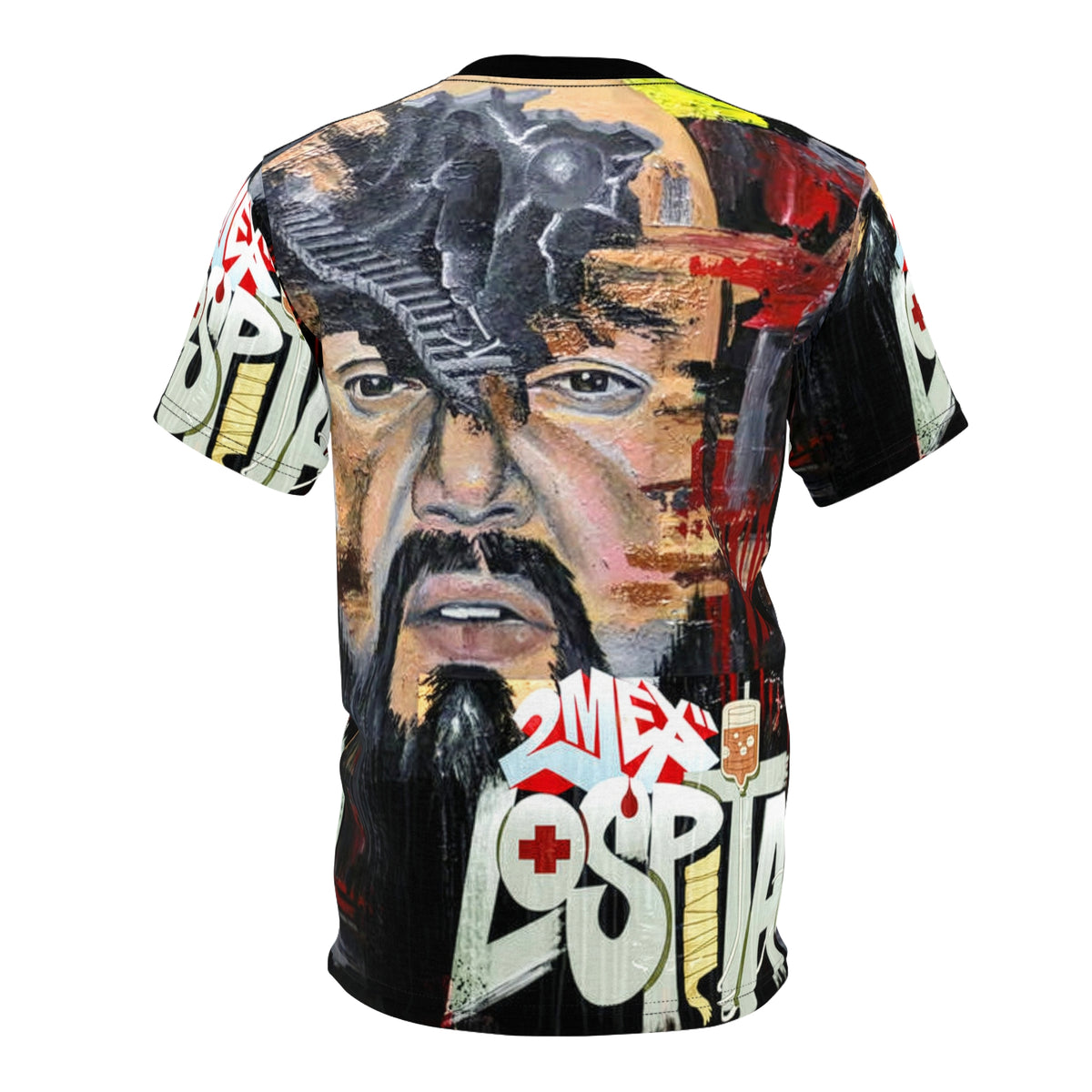 Official 2mex Lospital Unisex Cut & Sew Tee (AOP)