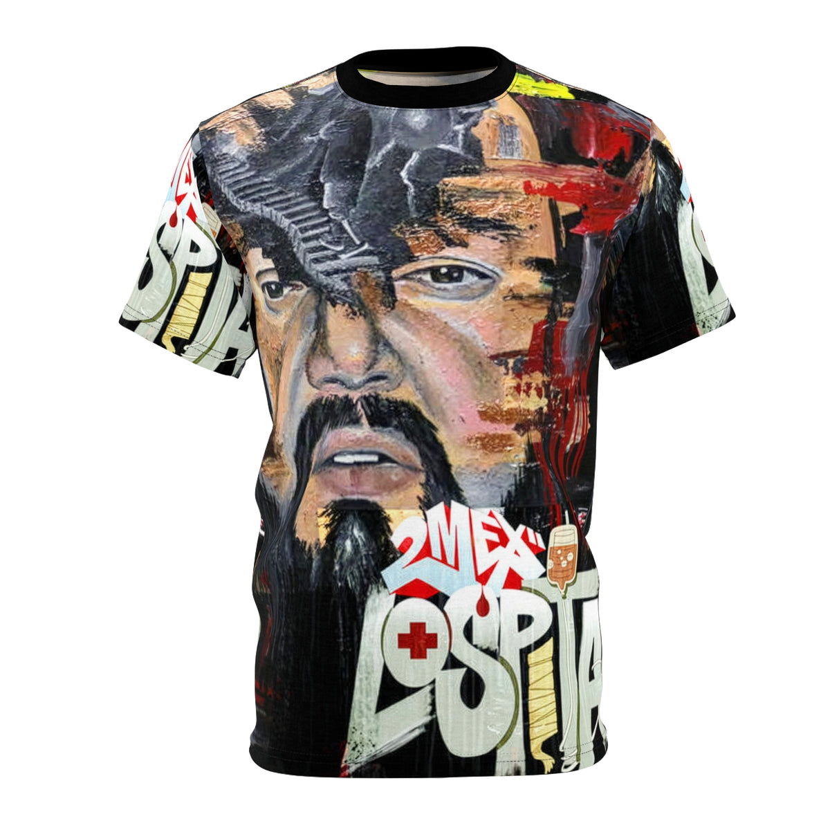 Official 2mex Lospital Unisex Cut & Sew Tee (AOP)