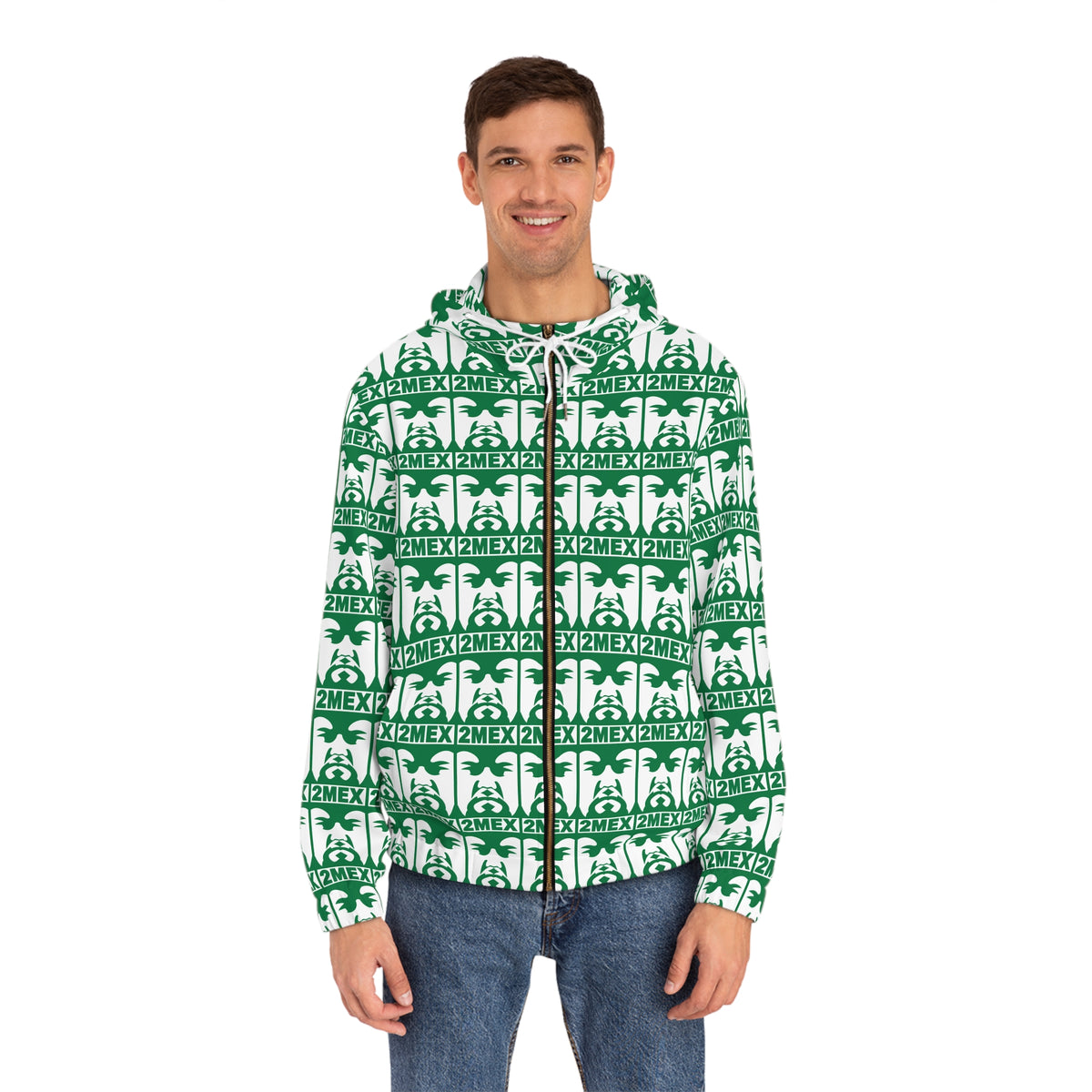 Men's OG 2mex Full-Zip Hoodie (AOP)