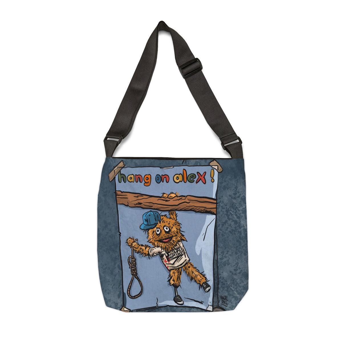 Hang on Alex official 2mex Adjustable Tote Bag (AOP)