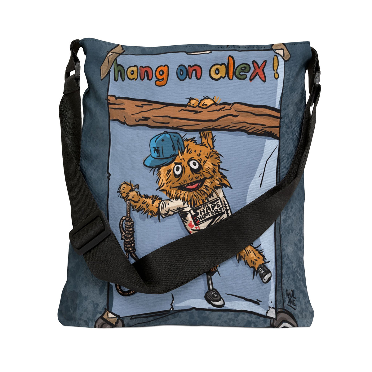 Hang on Alex official 2mex Adjustable Tote Bag (AOP)