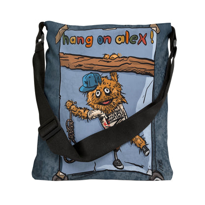 Hang on Alex official 2mex Adjustable Tote Bag (AOP)