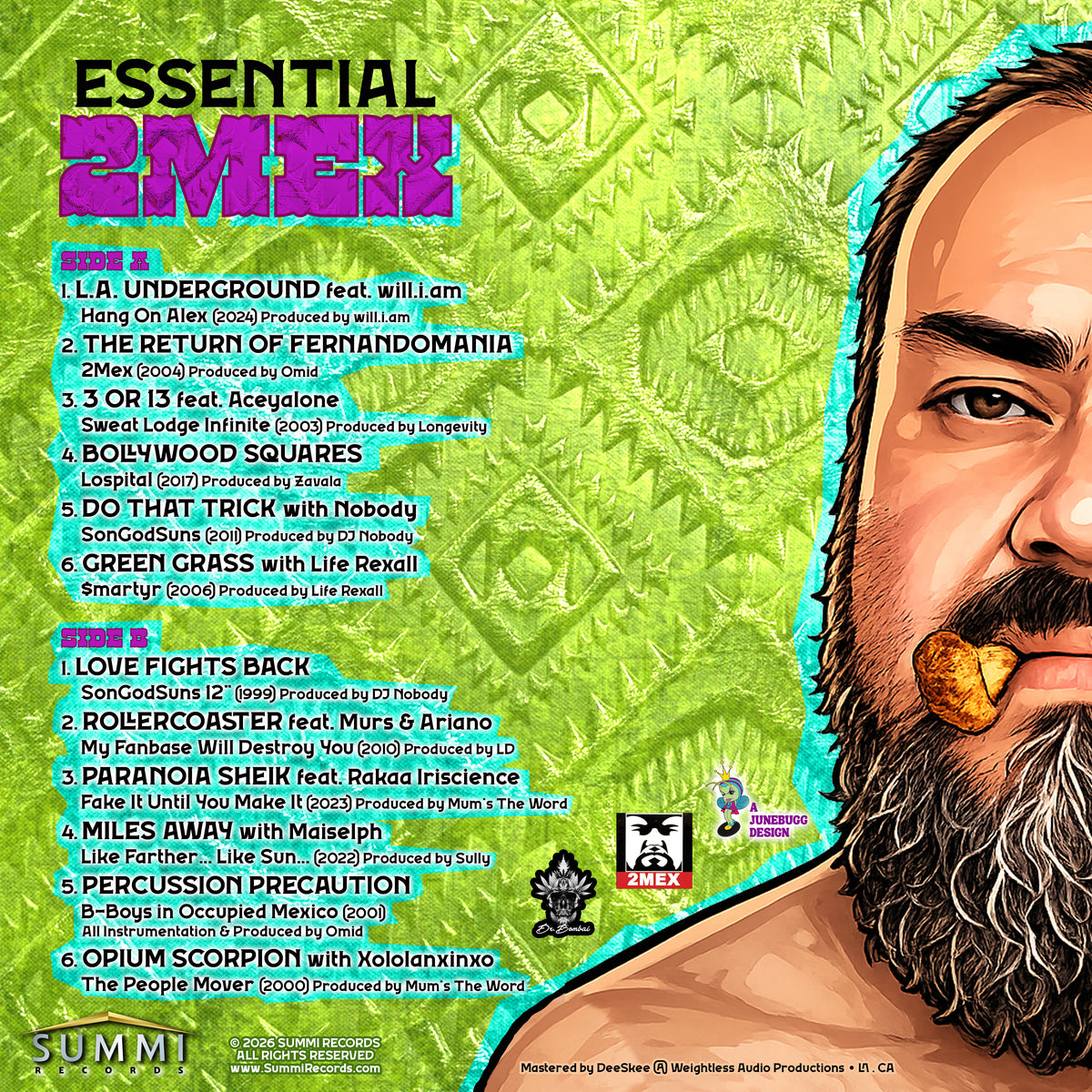 1 Essential 2Mex 180g 12" Vinyl